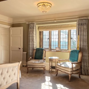 Luna Ceiling Chandelier 500x300mm Antique Brass