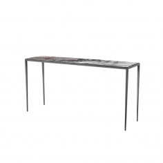 Large marble console table