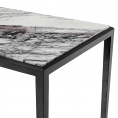 Large marble console table