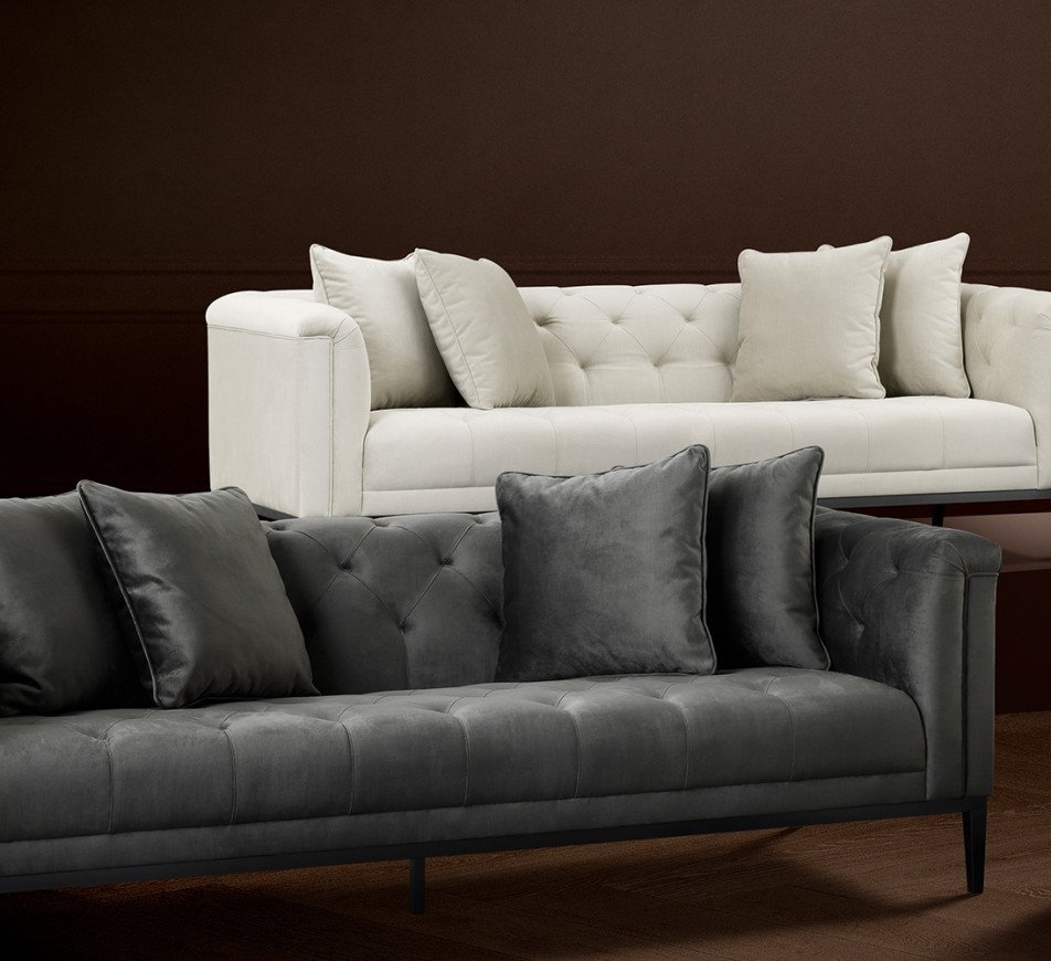 Sofa Cesare Granite Grey