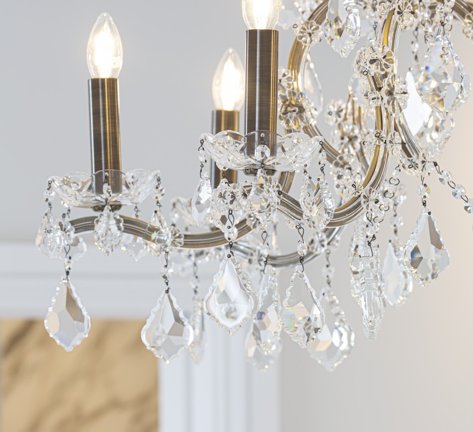 Kensington Large Crystal Chandelier