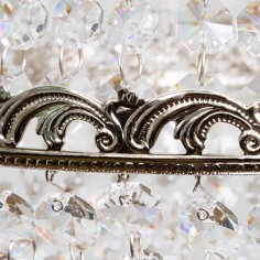 Malvern Crystal Ceiling Chandelier Gold