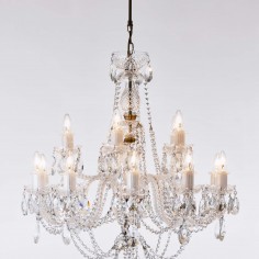 Balmoral Crystal Chandelier Medium Regency Chandeliers