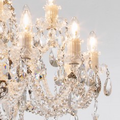 Balmoral Crystal Chandelier Medium Regency Chandeliers