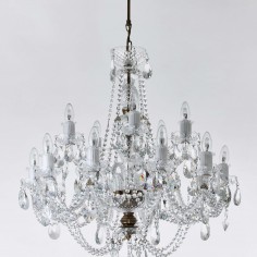 Balmoral Crystal Chandelier Medium Regency ChandeliersBalmoral Crystal Chandelier Medium Regency Chandeliers