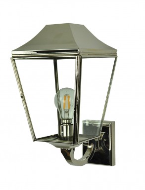 Kemble Wall Lantern in Nickel