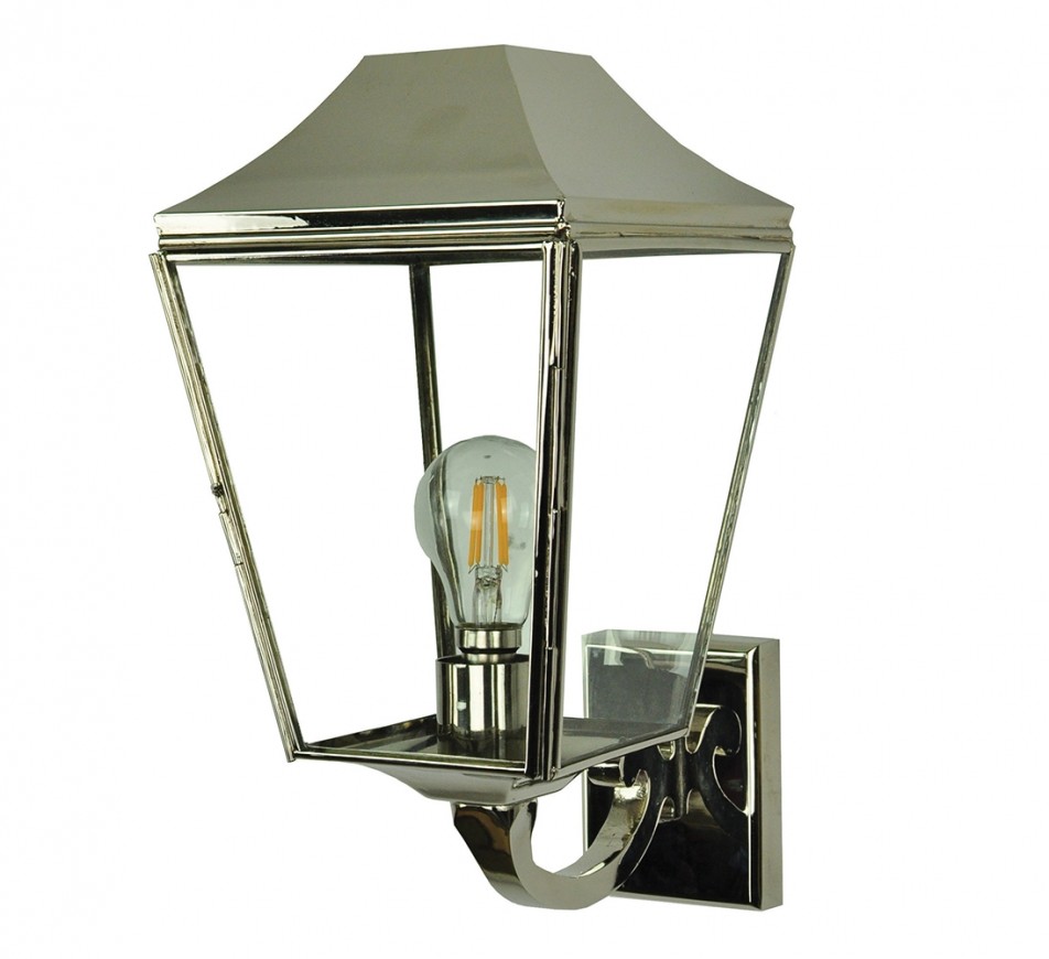 Kemble Wall Lantern in Nickel