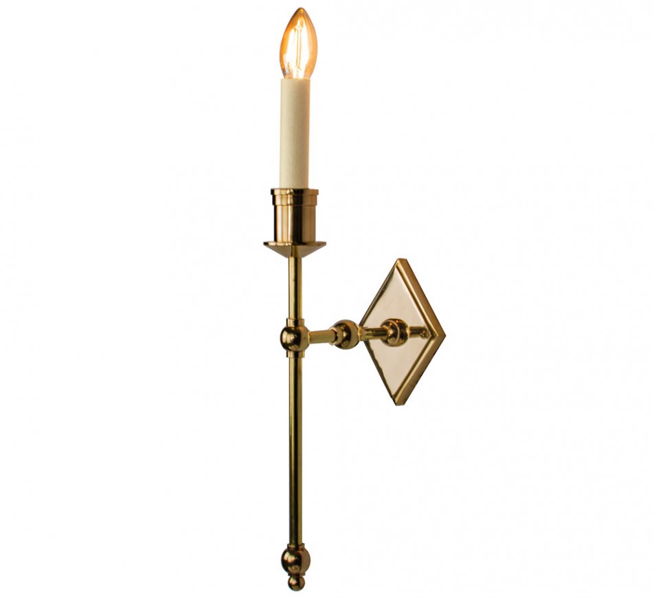 Heritage Wall Sconce with a shade