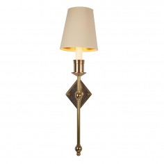 Heritage Wall Sconce with a shade