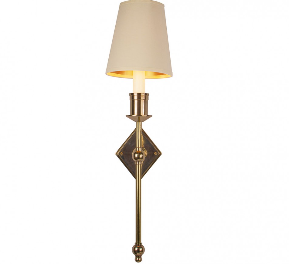 Heritage Wall Sconce with a shade