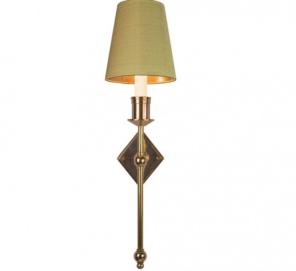 Heritage Wall Sconce with a shade