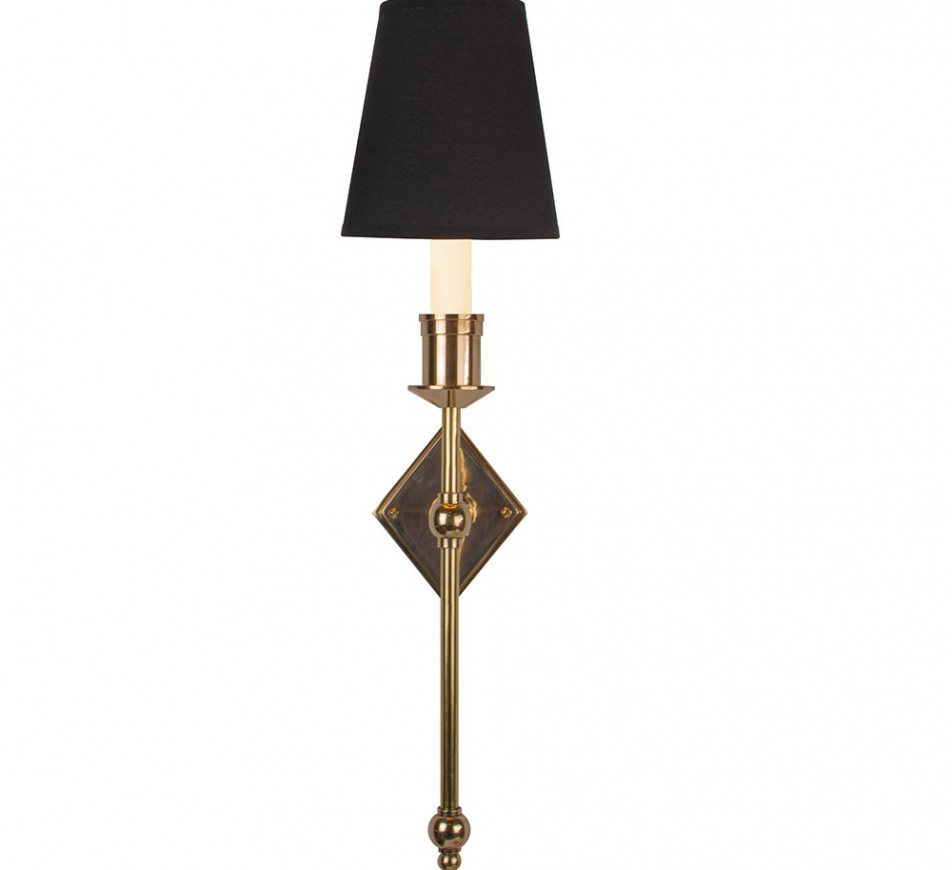 Heritage Wall Sconce with a shade