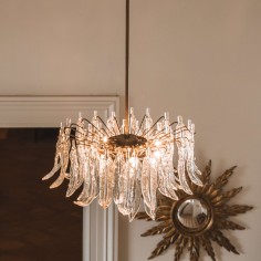 The Fritzroy Chandelier Antique Brass