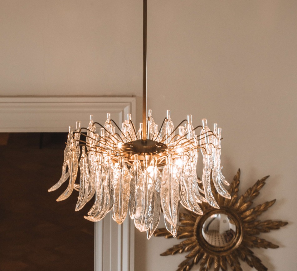 The Fritzroy Chandelier Antique Brass