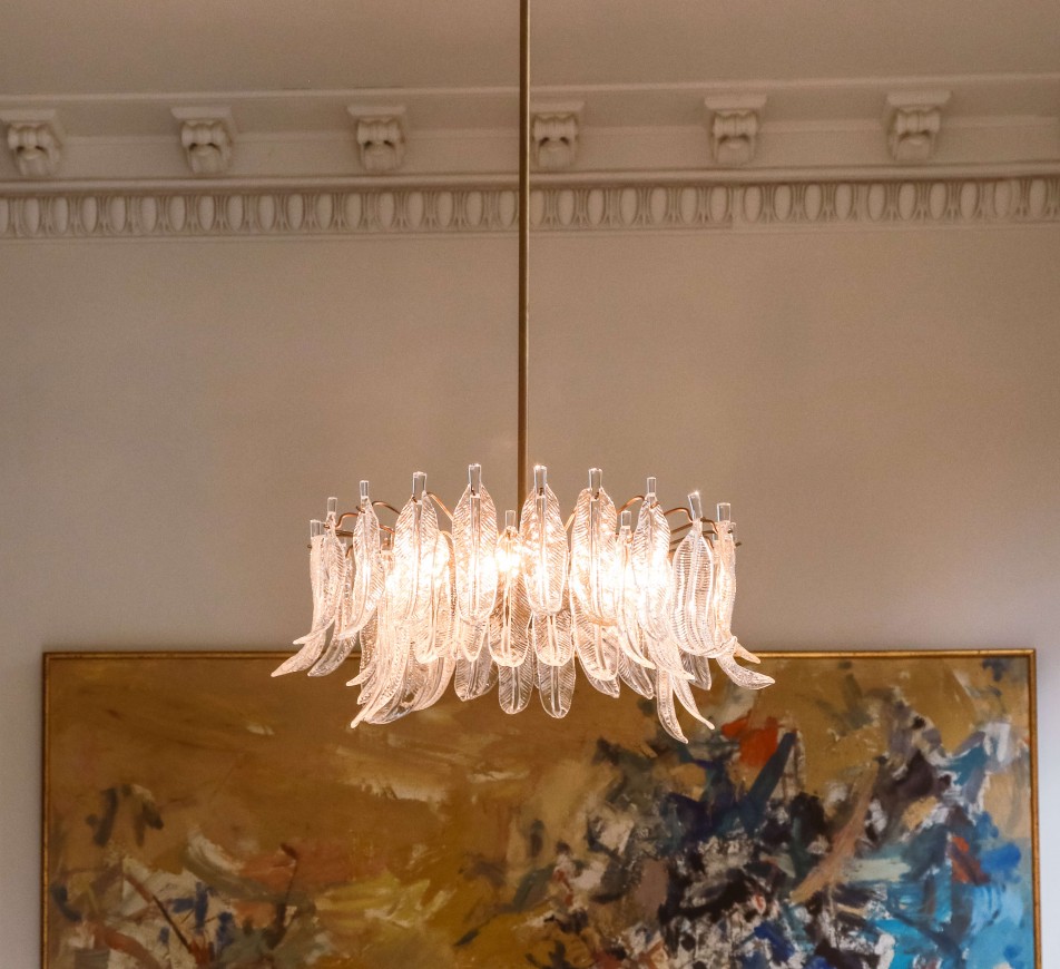 The Fritzroy Chandelier Antique Brass