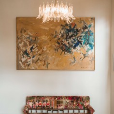 The Fritzroy Chandelier Antique Brass