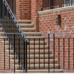 Georgian Outdoor Slim Wall Lantern Clementine Antique Brass