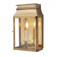 Tivoli Wall Lantern Small  Polished Brass Lacquered