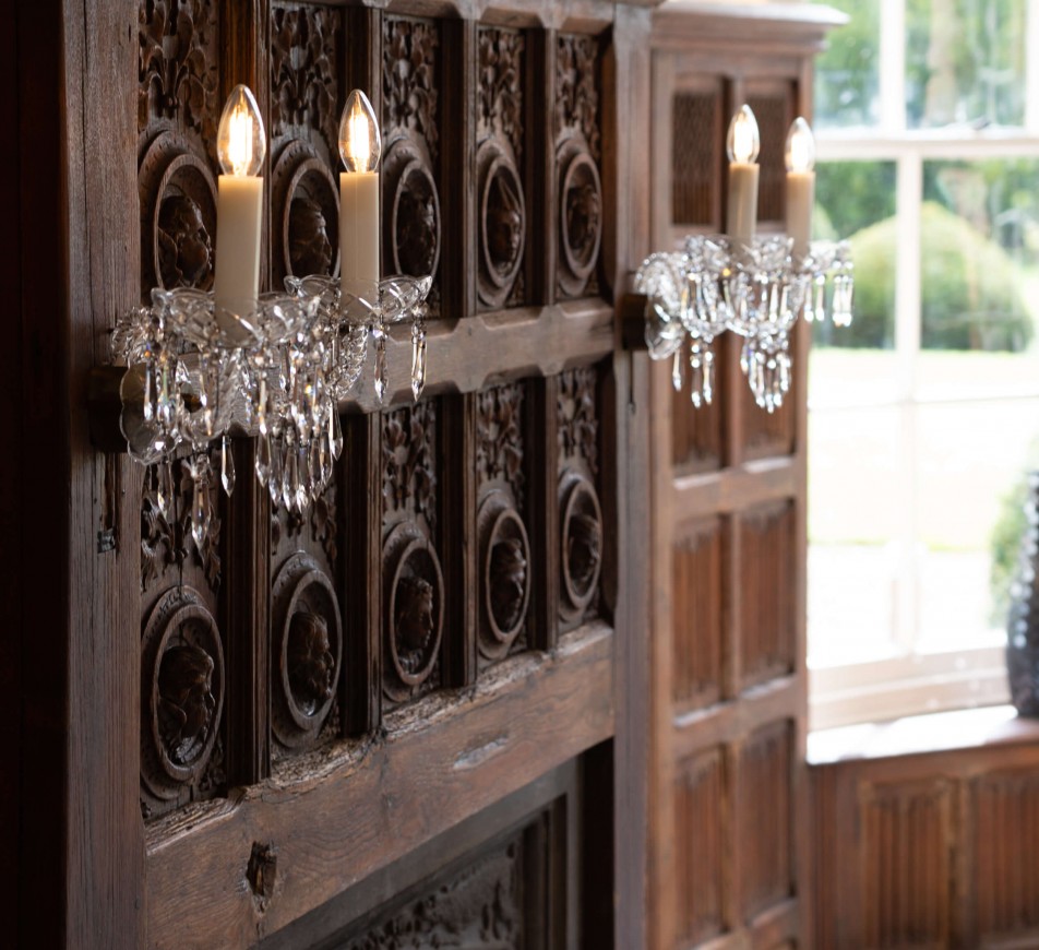 Georgian Belgravia Wall Lights Double