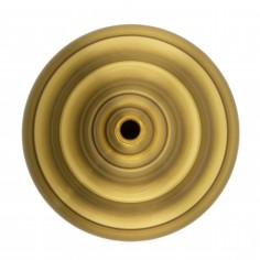 Ceiling Crystal  Chandelier Luna,  Medium, Antique Brass