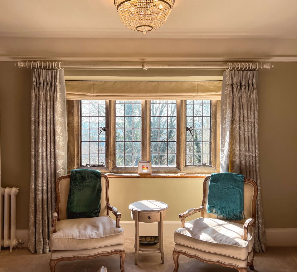 Ceiling Crystal  Chandelier Luna,  Medium, Antique Brass