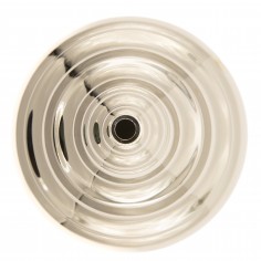 Ceiling Crystal  Chandelier Luna,  Medium, Antique Brass