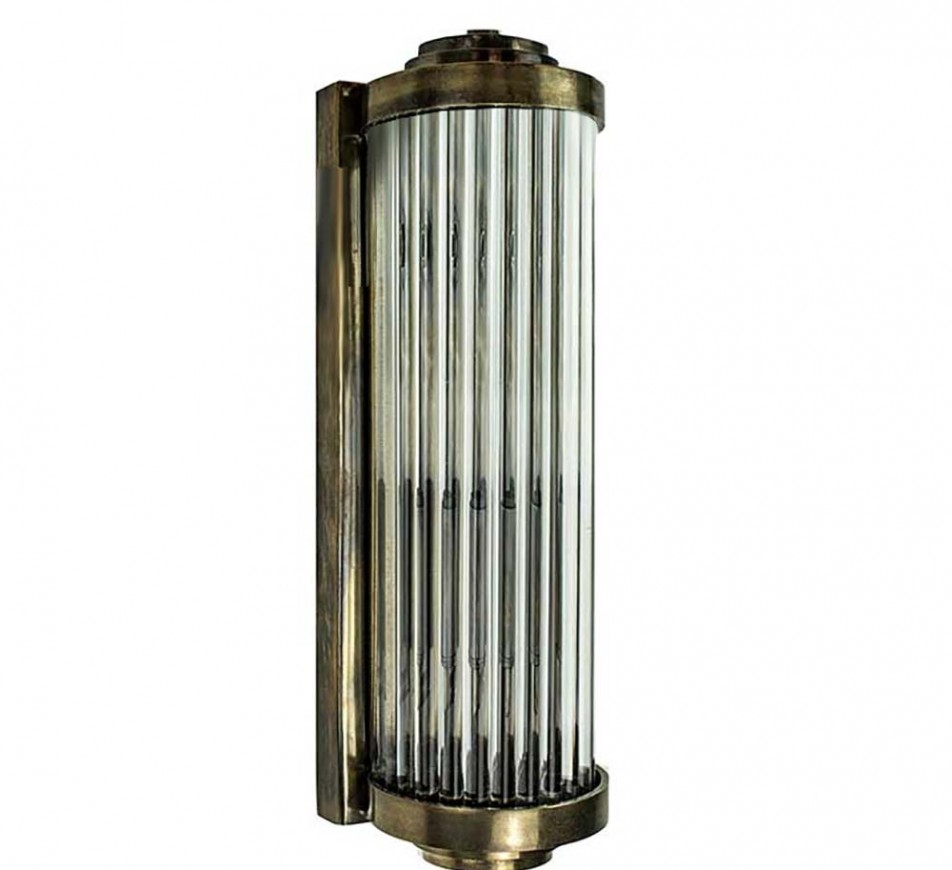 Metropole Bathroom Wall Light IP44 Nickel