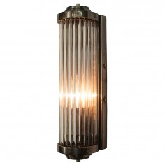 Metropole Bathroom Wall Light IP44 Nickel