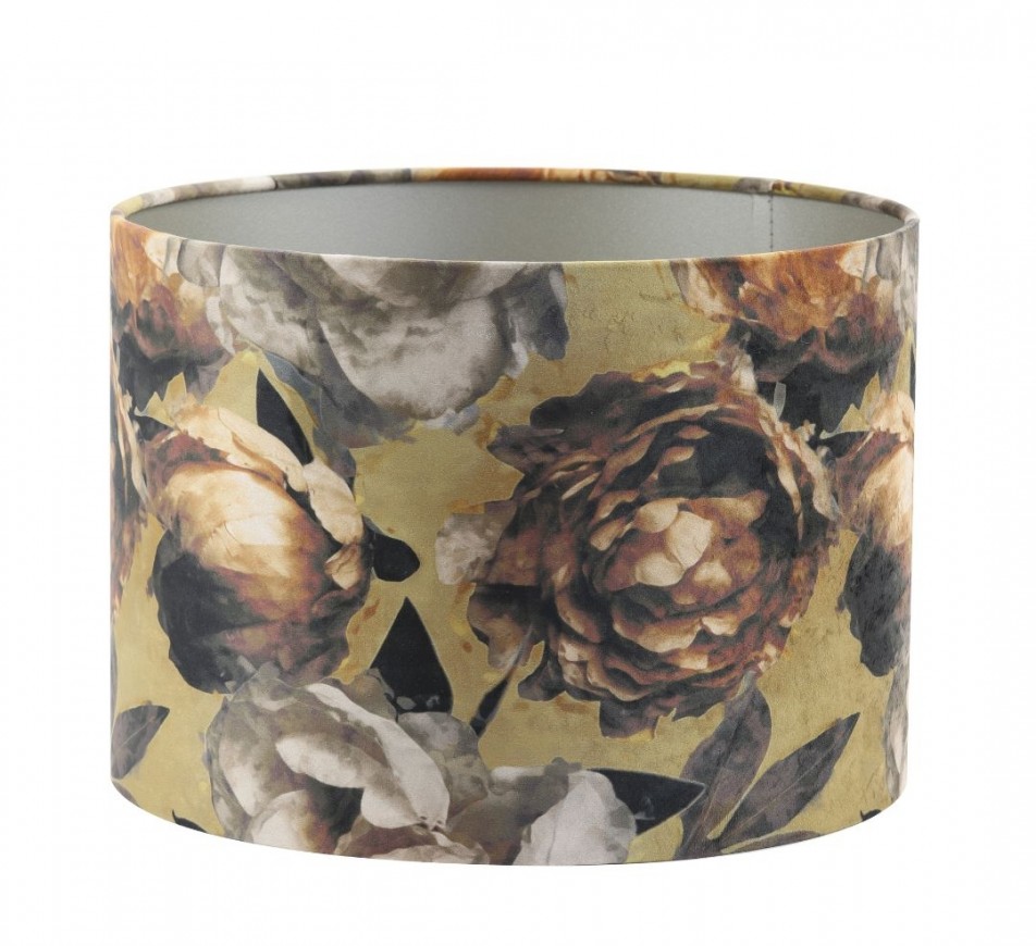 Bronze-Floral-Round-Shade