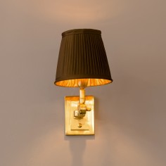Wall Lamp Wentworth Single with Black Shade