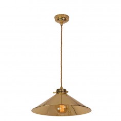 Brass Cone Pendant