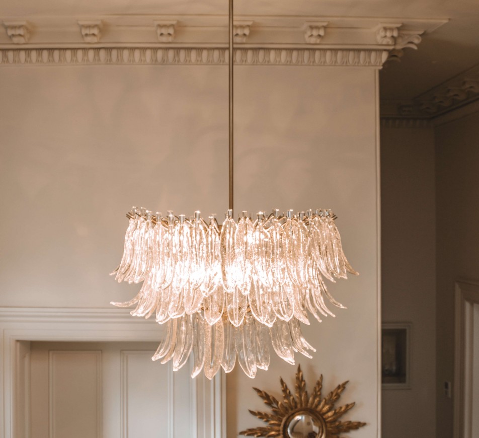 The  Feather Chandelier