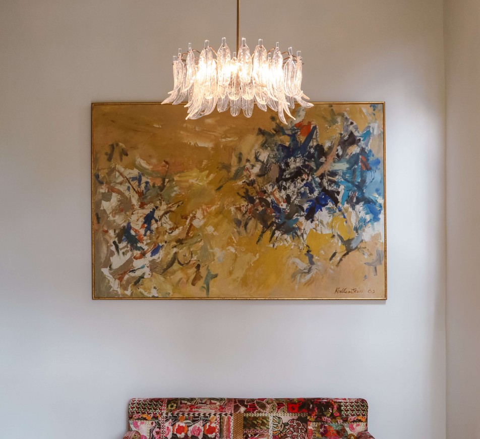 The  Feather Chandelier