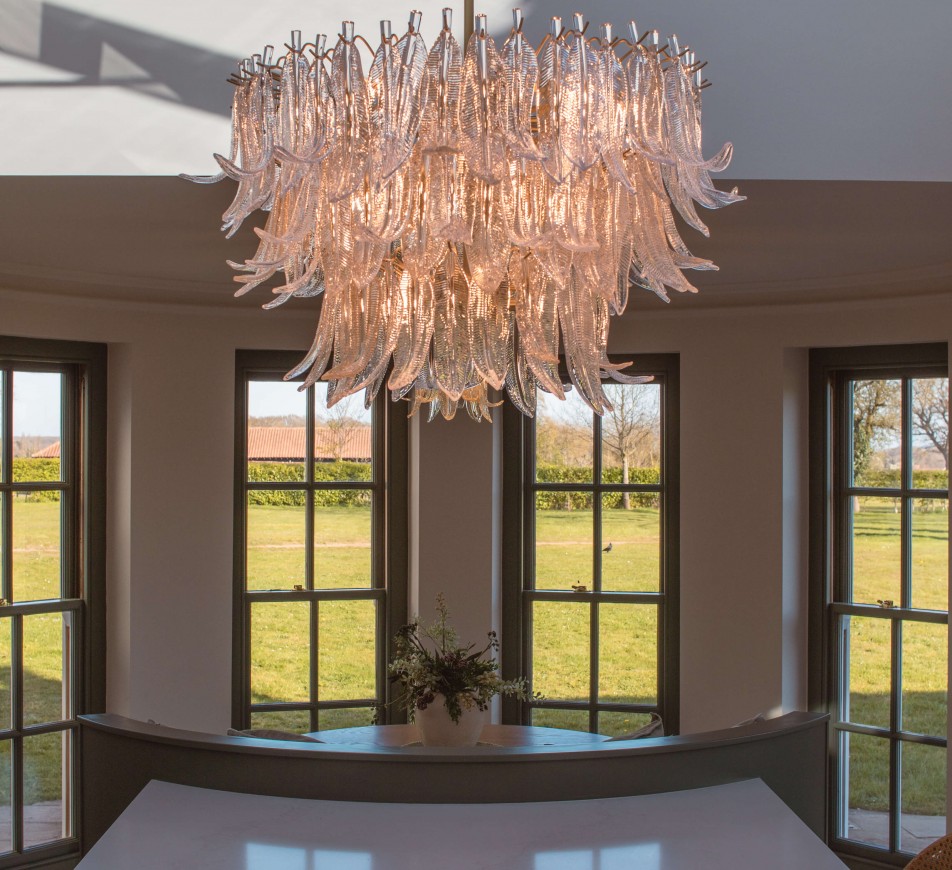 The  Feather Chandelier