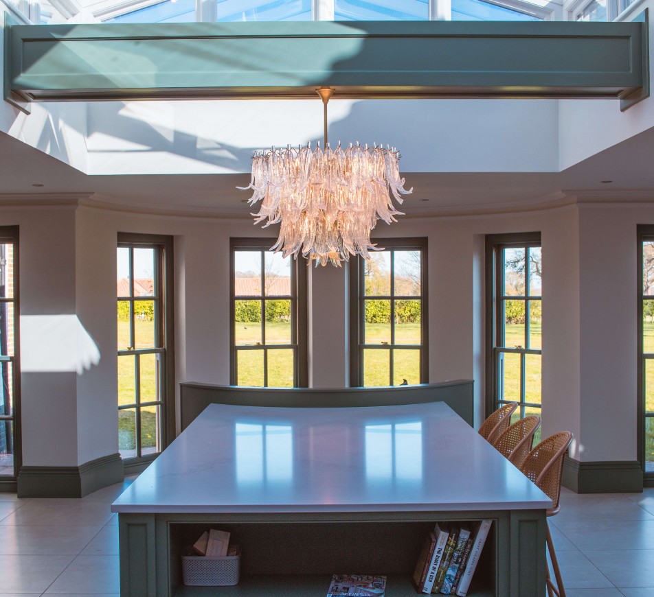 The  Feather Chandelier