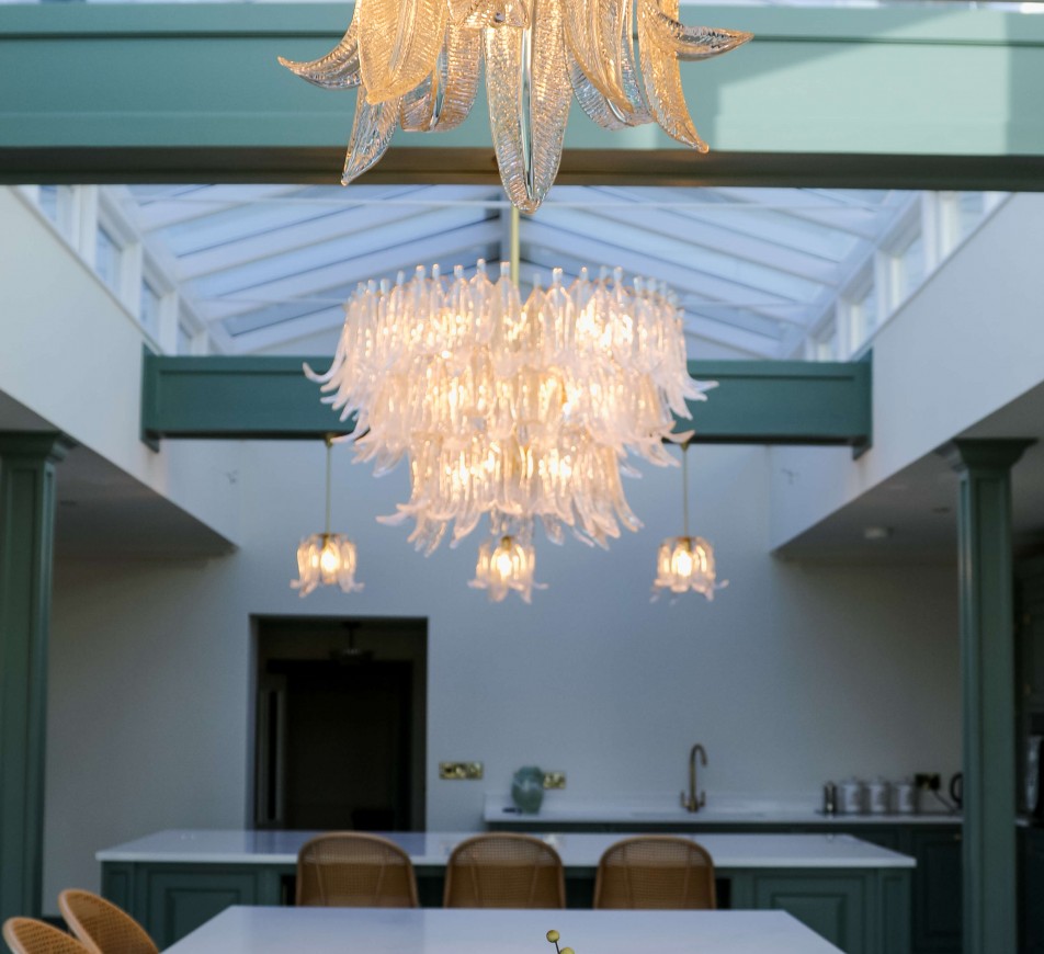 The  Feather Chandelier