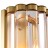 The Astor Extra Large Wall Light with Glass Rods