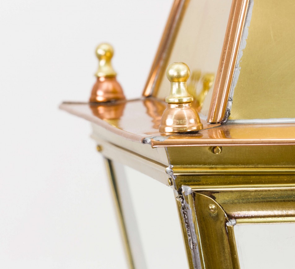 Small Battledown Overhead wall lantern