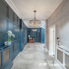 Clarence Round Chandelier 5 rings