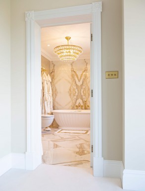 Clarence Round Chandelier IP44 Bathroom Safe Crystal Light