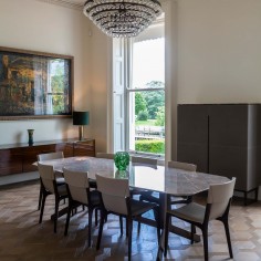 Clarence Round Chandelier IP44 Bathroom Safe Crystal Light