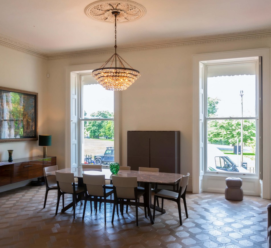 Clarence Round Chandelier IP44 Bathroom Safe Crystal Light