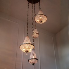 Henley Crystal Staircase Chandelier