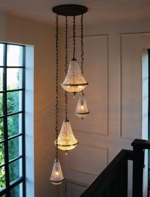 Henley Crystal Staircase Chandelier