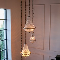 Henley Crystal Staircase Chandelier