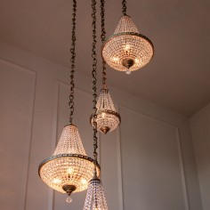 Henley Crystal Staircase Chandelier