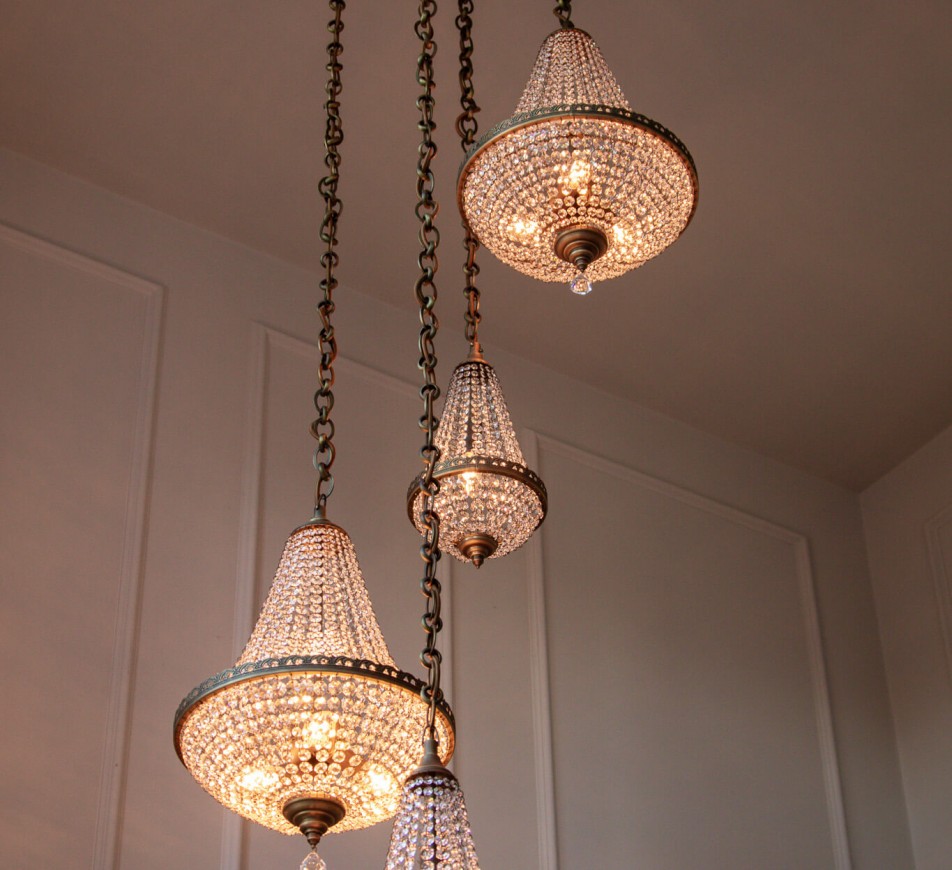 Henley Crystal Staircase Chandelier