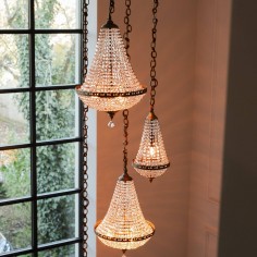 Henley Crystal Staircase Chandelier