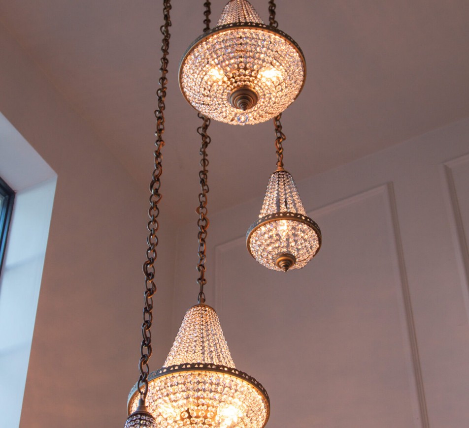 Henley Crystal Staircase Chandelier