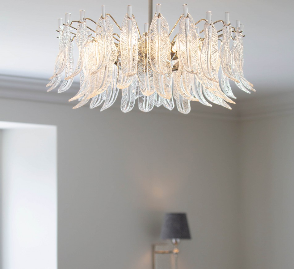 The Fritzroy Chandelier Antique Brass